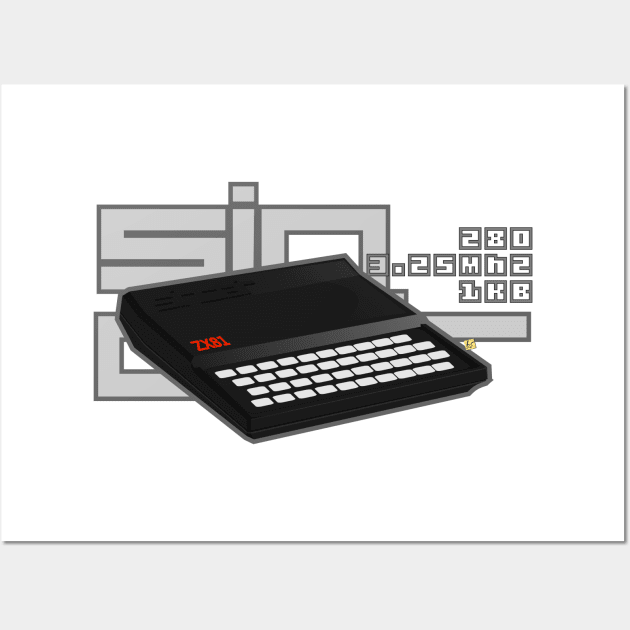 sinclair zx81 Wall Art by vhzc